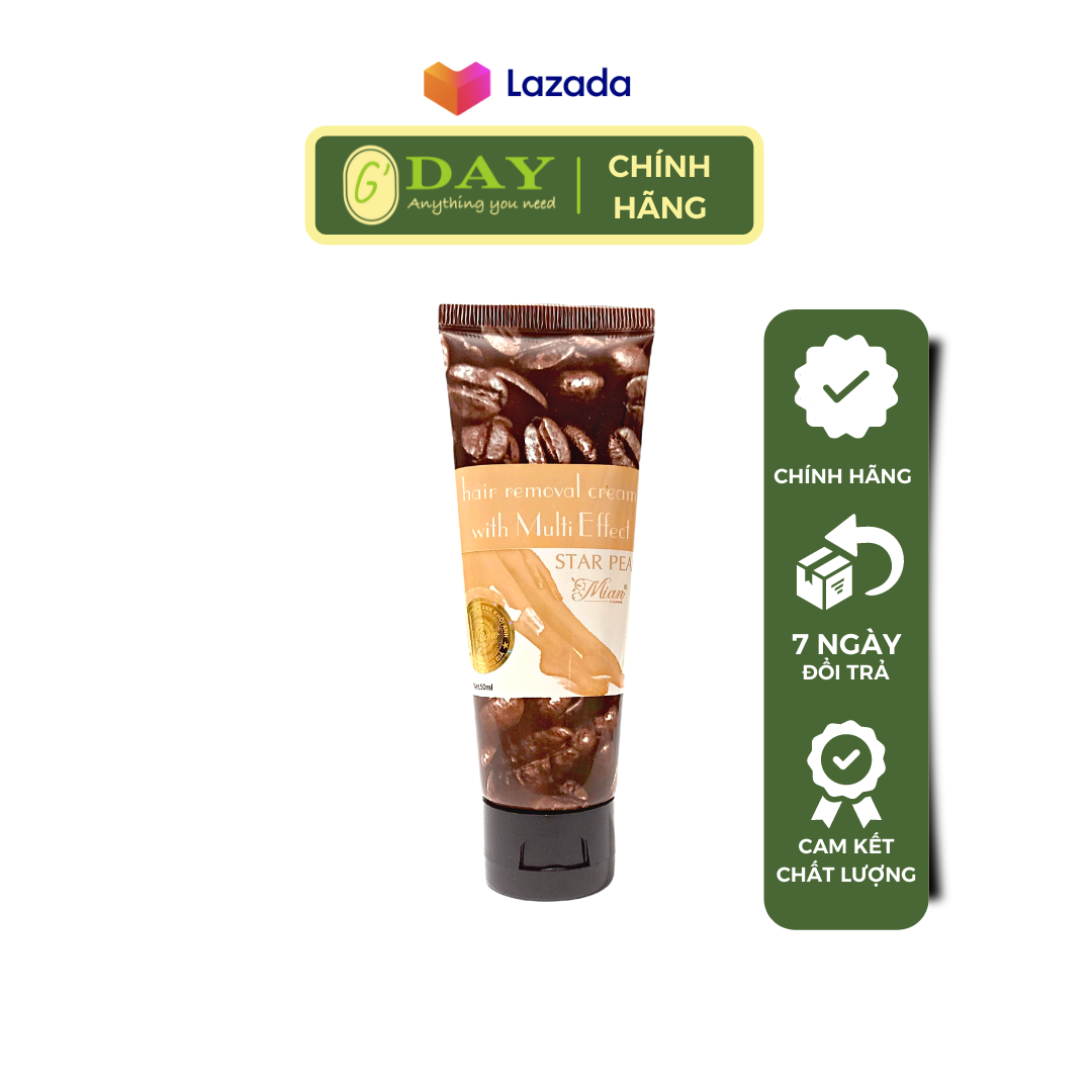 Kem tẩy lông cho da nhạy cảm mian hương cà phê 50g