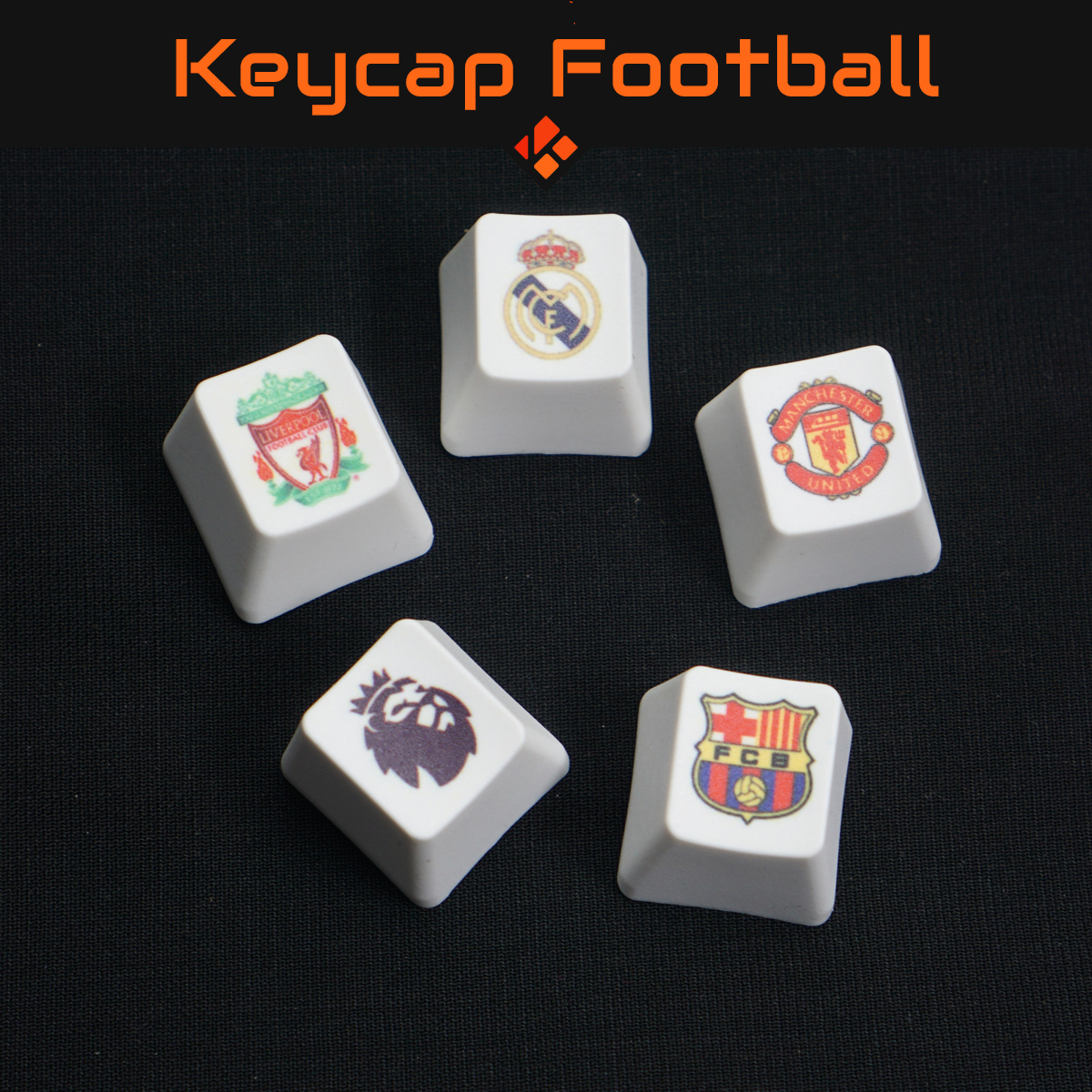 Keycap lẻ đội bóng ngoại hạng anh, la liga - oem r4 - keycap bóng đá - nút esc bàn phím cơ