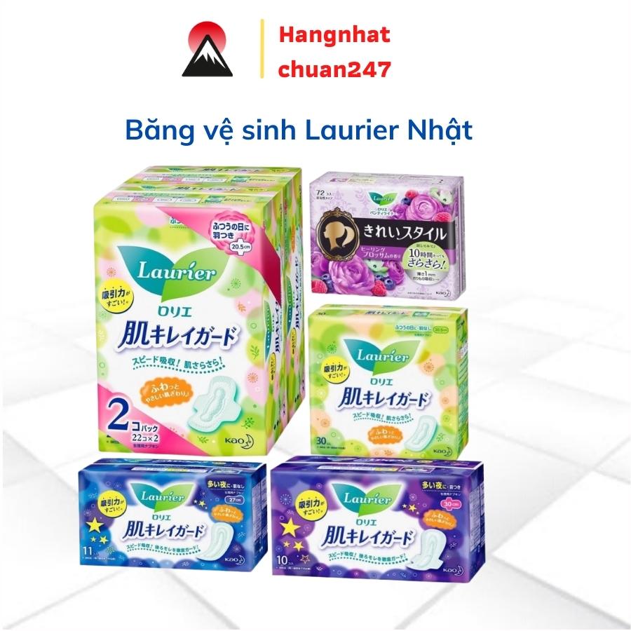 Băng vệ sinh Laurier Nhật Bản loại set 2 túi