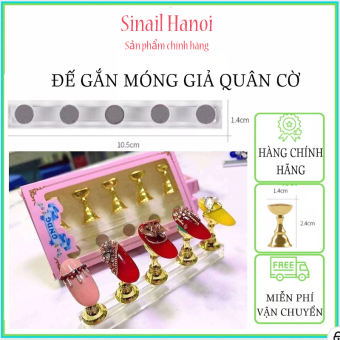 Đế gắn móng giả - Đế nam châm gắn móng mẫu tập sơn tập vẽ