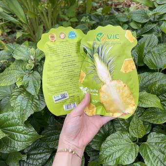 1 hộp Kẹo dứa 28 viên - giảm cân ,ngọt nước