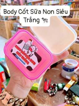 Kem Body Cốt Sữa Non Siêu Trắng - Dưỡng Da Trắng Tự Nhiên