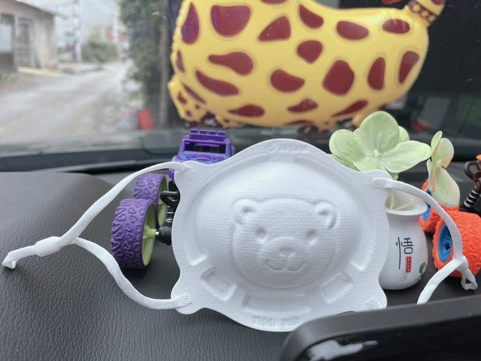 Khẩu trang Gấu UNI MASK cho bé 0-2tuổi hàng chính hãng công ty