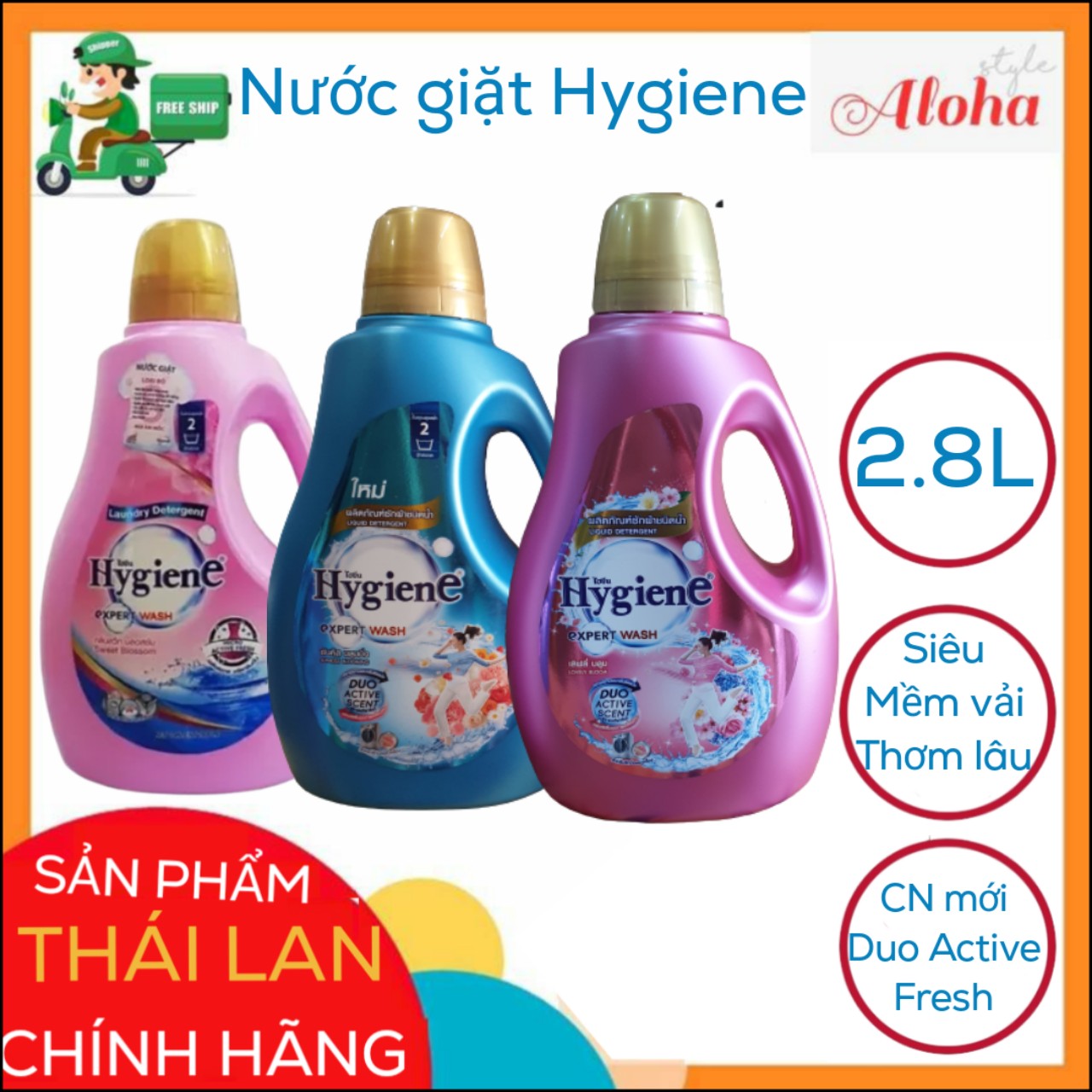 [SẢN PHẨM MỚI] Nước giặt quần Hygiene Thái Lan 2800ml - ALOHA STORE