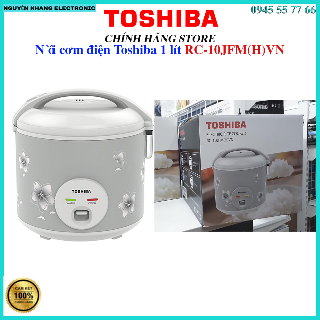 Nồi cơm điện toshiba 1 lít rc-10jfmvn