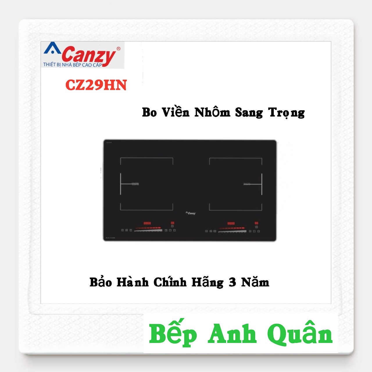 Bếp từ đôi inverter canzy cz29hn