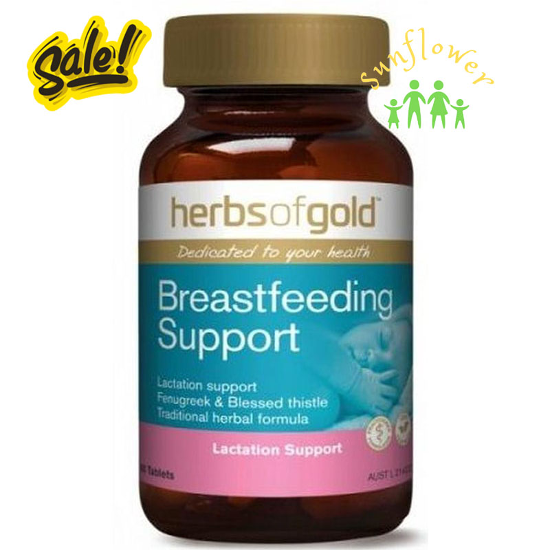 Lợi Sữa Herbs Of Gold Breastfeeding Support Của Úc