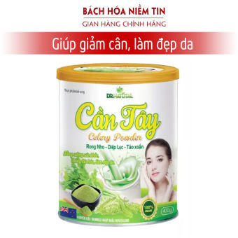 Sữa bột giảm cân Tinh Chất Cần Tây Celery Powder Dr Natutal - Giúp Giảm Cân An Toàn, Đẹp Da, Mờ Nám, Thải Độc Gan, Tăng Cường Sức Khỏe