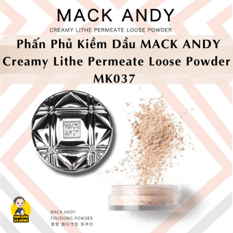 Phấn Phủ Kiềm Dầu MACK ANDY Creamy Lithe Permeate Loose Powder MK037