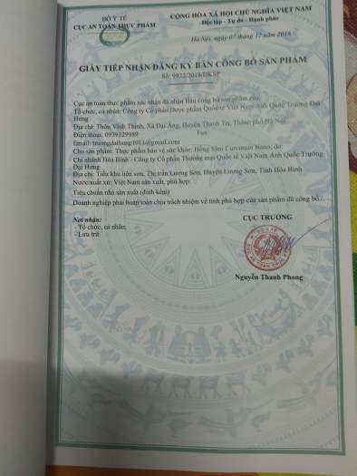 Combo 3 hộp Hồng sâm Curcumin nano loại 900g/1hộp