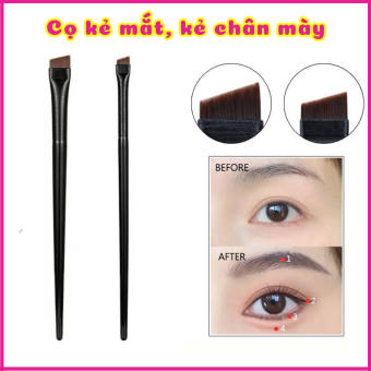 Cọ trang điểm kẻ eyeliner, kẻ chân mày đầu xéo mảnh tiện lợi