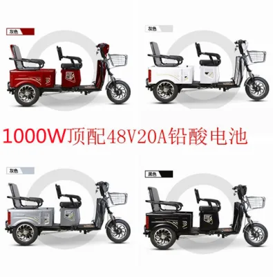 The new elderly leisure electric tricycle, adult transportation tricycle, the elderly electric small family car (12)