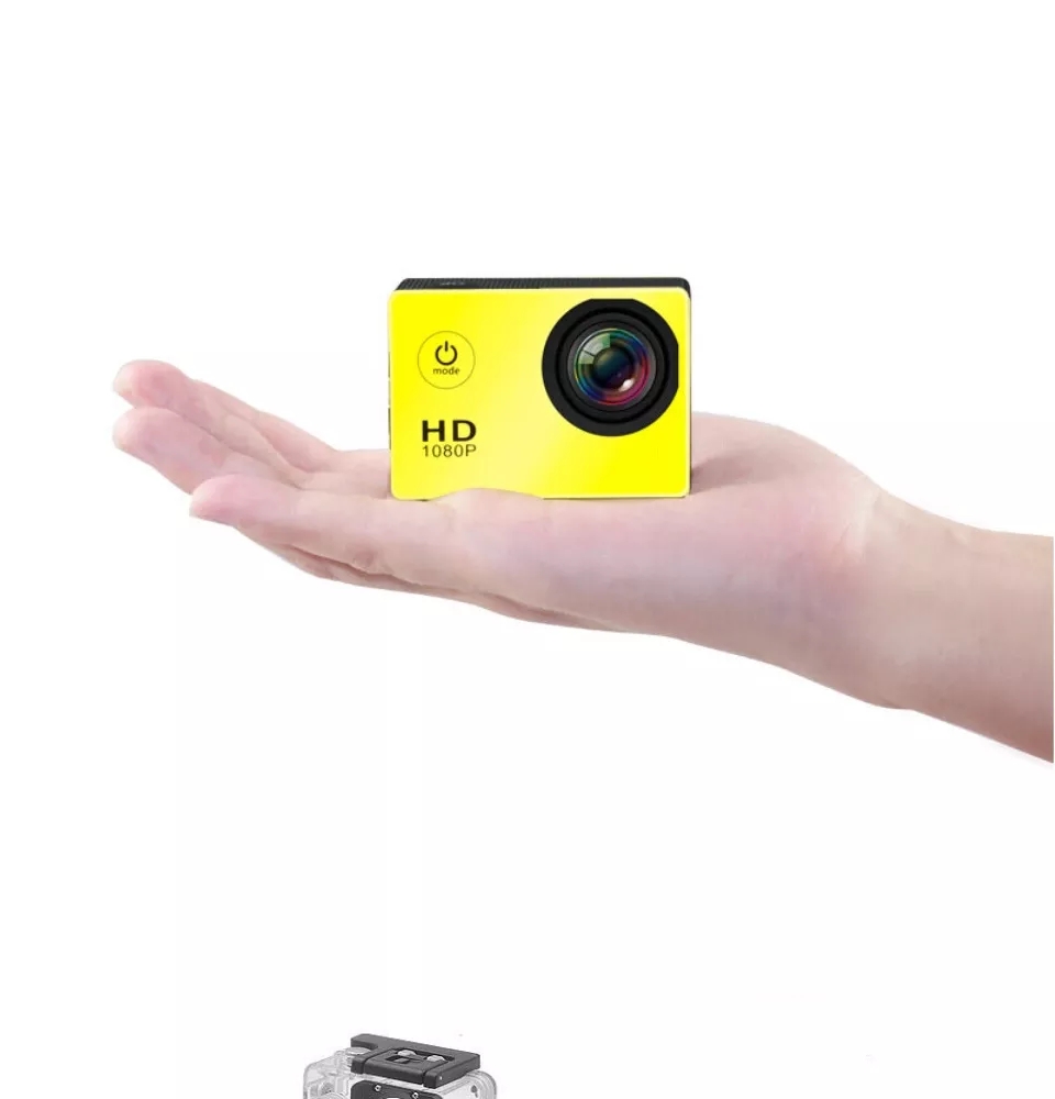 มุมมองเพิ่มเติมของสินค้า 【สินค้าฮอตใน TIKTOK】กล้องกันน้ำ กล้องติดหมวกกันน็อค ฟังก์ชั่นป้องกันภาพสั่นไหว action camera กล้องติดรถมอไซ (กล้องถ่ายใต้น้ำ กล้องถ่ายในน้ำ  action camera 4k  กล้องติดหมวก กล้องติดมอไซค์) กันน้ำได้ลึกถึง 30 เมตร  กล้องโกโปร