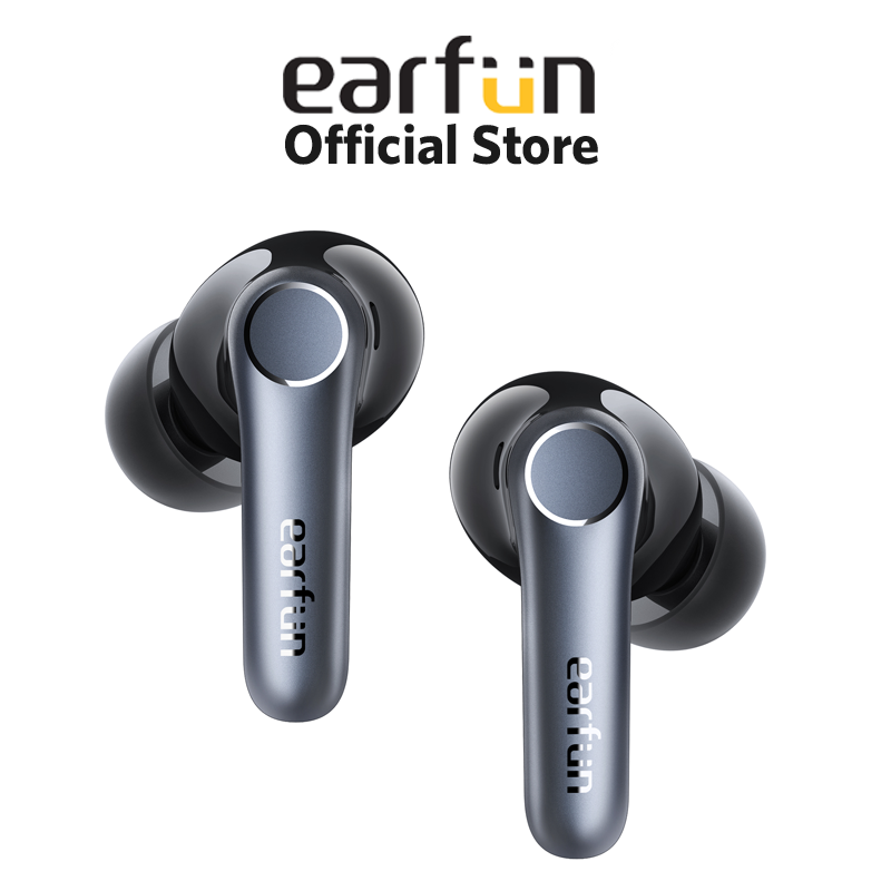 EarFun Air Pro 4 TWS BT 5.4,Active Noise Cancellation, Multi Point Connect, 6 Microphone &AuraCast