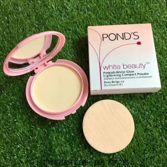Phấn phủ trang điểm Pond's trắng hồng dạng nén