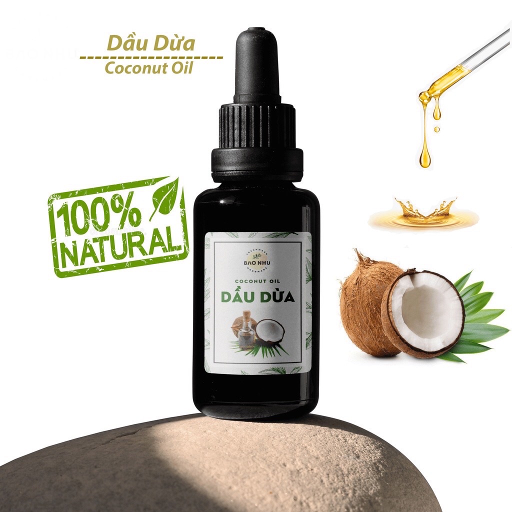 10ml dầu dừa tinh khiết dưỡng da