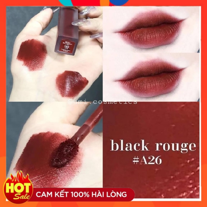 [HCM]Son Black Rouge màu A26 – Đỏ Nâu Trầm