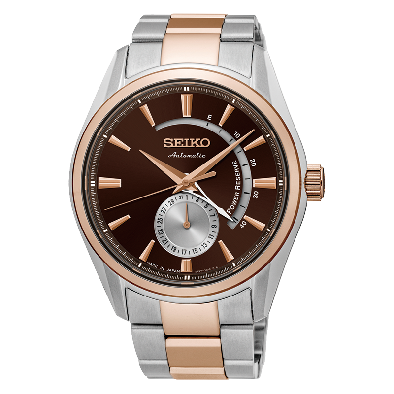 seiko presage two tone