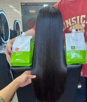 KEM DUỖI UỐN TÓC THƠM SEVEN ZERO ĐỘ DƯỠNG CHẤT CAO, SIÊU BÓNG .SIÊU THẲNG  1000ML