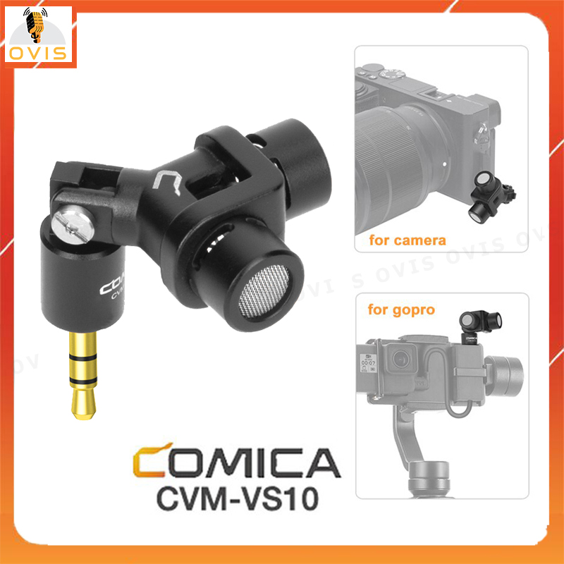 COMICA CVM-VS10 - Mic Thu Âm Stereo XY Cho GoPro, DSLR Camera