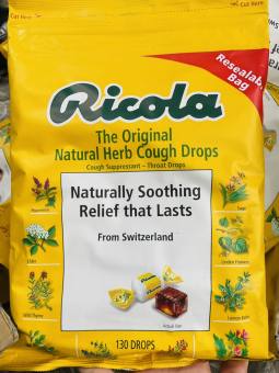 Kẹo Ricola thảo mộc tự nhiên
