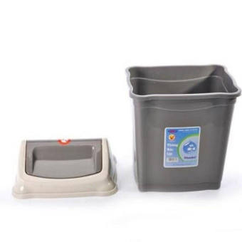 Thùng rác nắp lật hiện đại Việt nhật VN5318-1 kích thước 22x16x28cm