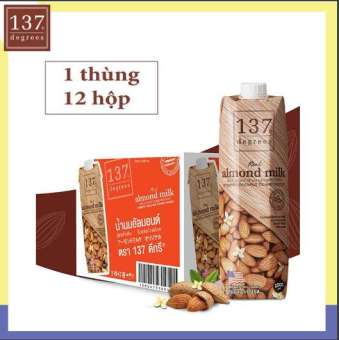 SỮA HẠNH NHÂN NGUYÊN CHẤT VỊ TRUYỀN THỐNG 137 DEGREES - 1000ML