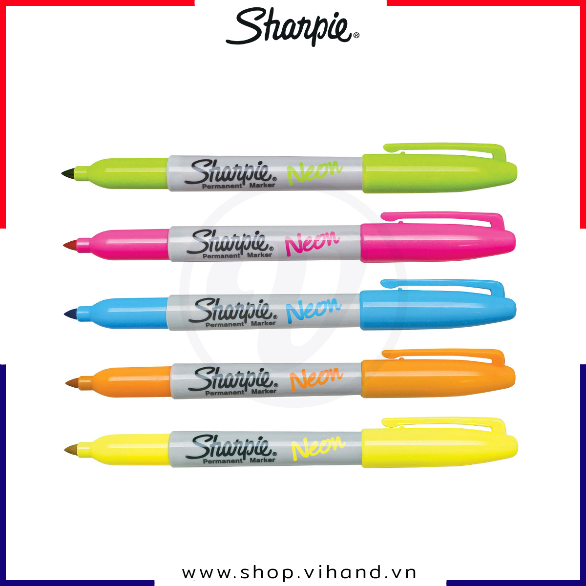 Bút lông phản quang không phai màu Sharpie Neon