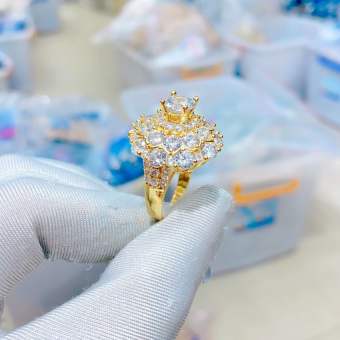 Givishop - N210768 - nhan cuoi vang 18k, nhan vang nu, nhan vang tay dep, nhung kieu nhan vang 18k dep, nhan kieu vang 18k, nhan cap vang, nhan nu vang 18k dep