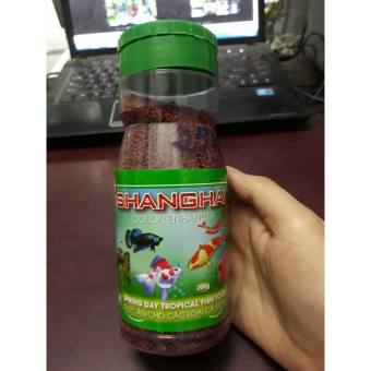 Thức ăn cá cảnh lọ 180 gram có nắp xoay tiện dụng