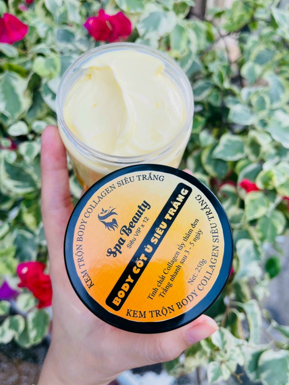 Kem body cốt 2 tầng- hũ 250gr