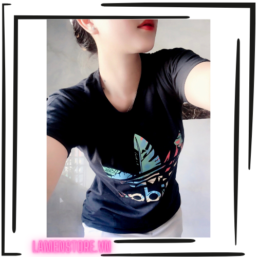 Áo thun phông nữ freesize 45kg-57kg cotton 100% adidasfree