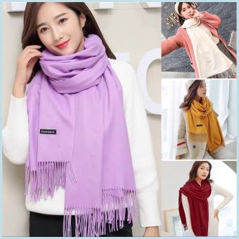 Khăn Quàng Cổ Mùa Thu Đông Cao Cấp Cashmere Thời Trang Cho Nam Nữ Chất Len Mềm Mịn Có Nhiều Màu Đẹp