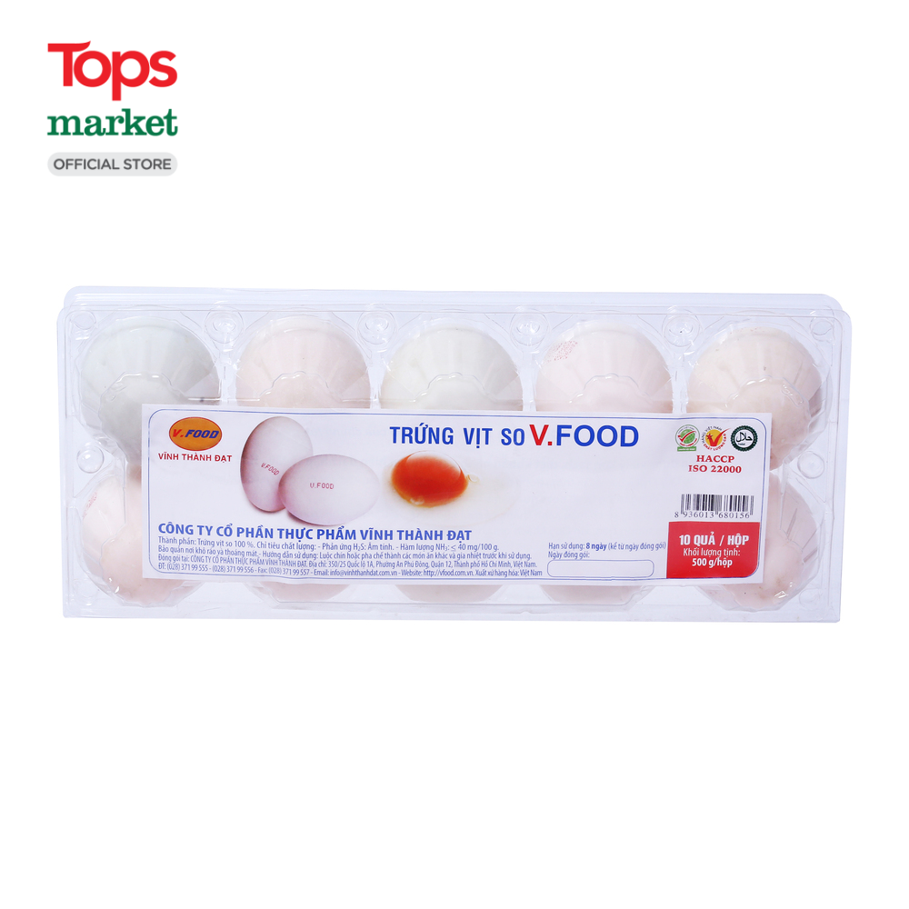 Hộp 10 Quả Trứng Vịt So V.Food