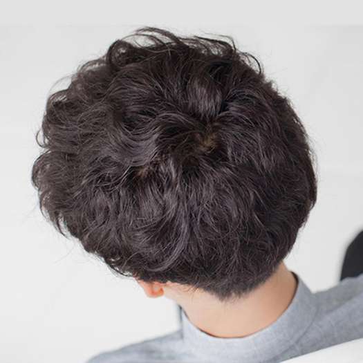 Tóc Nam Phiên Bản Hàn Quốc Tóc Xoăn Ngắn Đẹp Trai Kiểu Tóc Bồng Bềnh