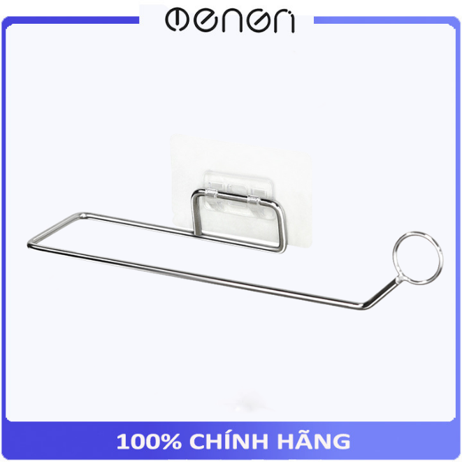 Thanh treo giấy vệ sinh, móc treo khăn nhà tắm nhà bếp dán tường siêu chắc