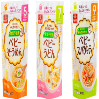 Mì Somen HAKUBAKU tách muối100g Cho Bé ăn dặm 5,7,9m