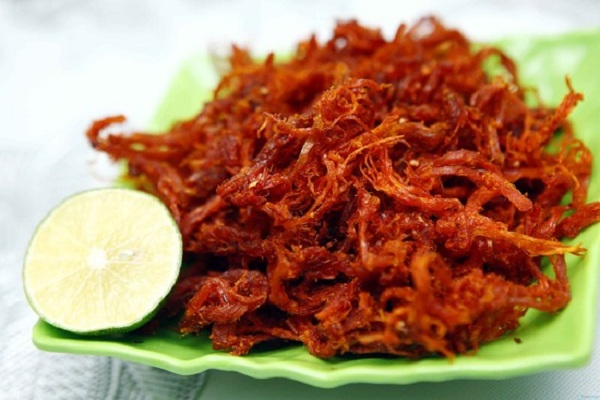 Hộp 300gr Khô Bò Sợi Loại Đặc Biệt ( thịt bò thật ) _ NOLA FOOD