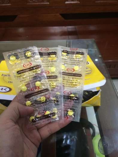 THUỐC CHỐNG SAY XE THÁI LAN 1 vỉ 10 viên