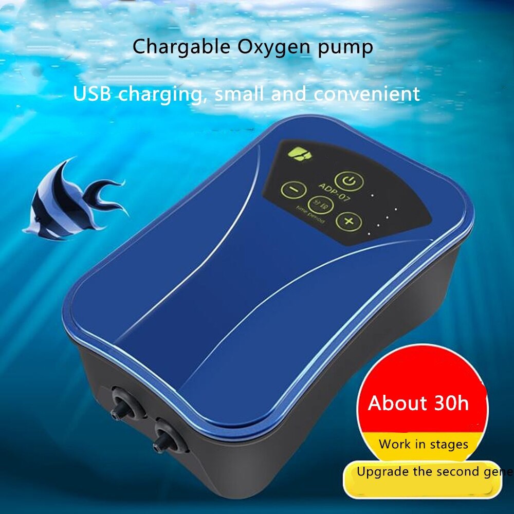 Máy sủi tích điện aqua blue adp 03