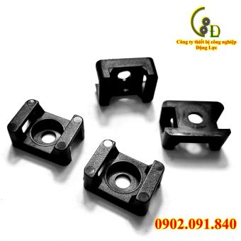 Nút giữ dây rút 50 cái, nút khóa ( bó ) dây điện, đế nhựa cố định dây thít STM-1