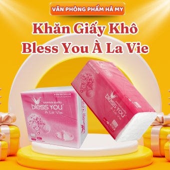 Khăn giấy ăn cao cấp Bless You À La Vie