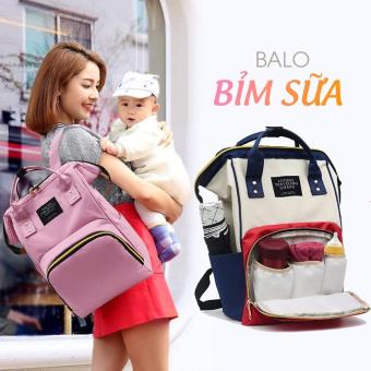 Balo Bỉm Sữa Giữ Nhiệt Bình Sữa-Balo Cho Mẹ Bỉm Sữa Và Bé giá siêu tốt.3 ngăn tiện ích, ngăn giữ nhiệt bình sữa lên đến 2h đồng hồ, kiểu dáng thời trang, năng động cho cả bố và mẹ.