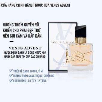 Nước Hoa Nữ Thơm Lâu Venus Advent 30ml Hương Thơm Ngọt Ngào, Quyến Rũ, Lưu Hương Suốt 6 Giờ Giúp Bạn Tự Tin Tỏa Sáng, Gợi Cảm Và Hấp Dẫn Hơn
