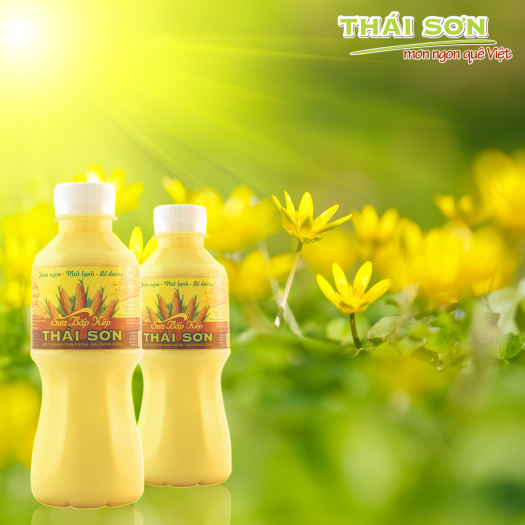 Sữa bắp Nếp Thái Sơn - 20 chai x 330ml