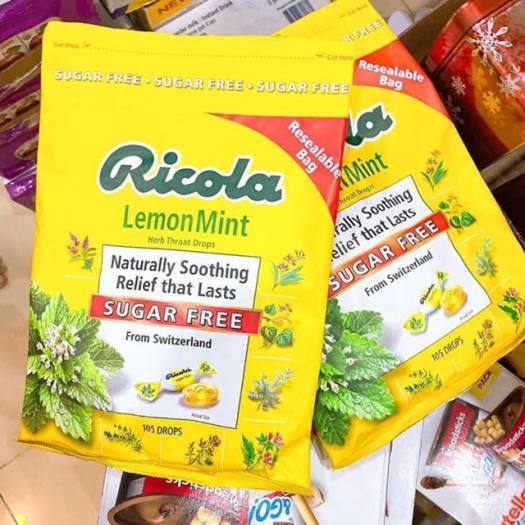 Kẹo ngậm ho  Ricola của Mỹ