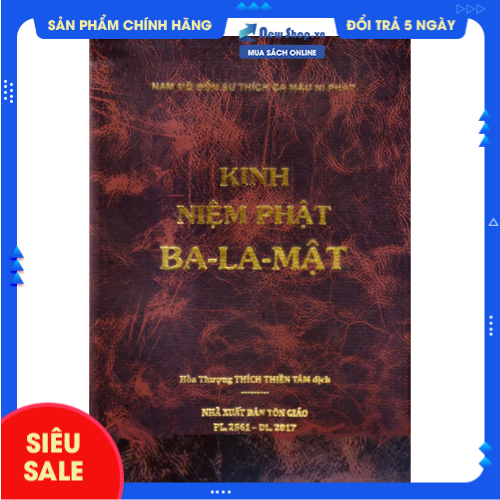 Sách - kinh niệm phật ba la mật - newshop