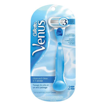 Bộ 1 cán + 2 dao Gillette Venus - Smooth (Mỹ)