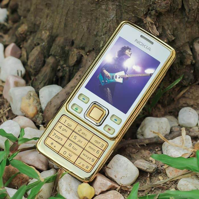 Điện thoại cổ nokia 6300 - chính hãng - đủ màu - kèm pin sạc