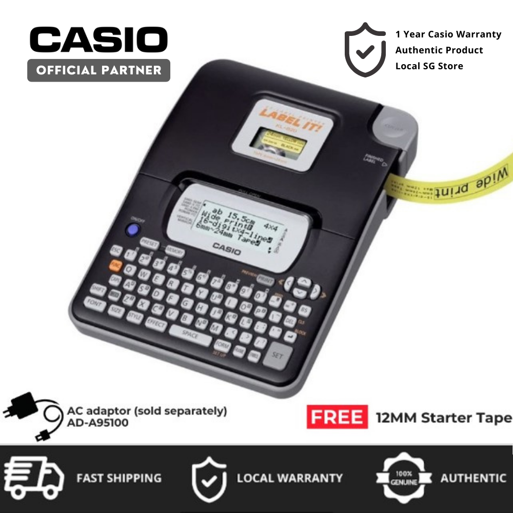 Casio best sale barcode printer